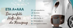 ETA Bodenstaubsauger CANTO II ANIMAL ETA349290020, Eco Motor, 700 Watt, Mit Beutel, Aktionsradius 11 M -Küchenutensilien Laden 016cd8f2939982ffca367fd8b5bd9be8