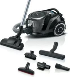 Bosch Serie 6 BGC41XSIL Staubsauger Zylinder-Vakuum Trocken 700 W Beutellos -Küchenutensilien Laden 01accbe1dcd458290d3a661d50c87b44