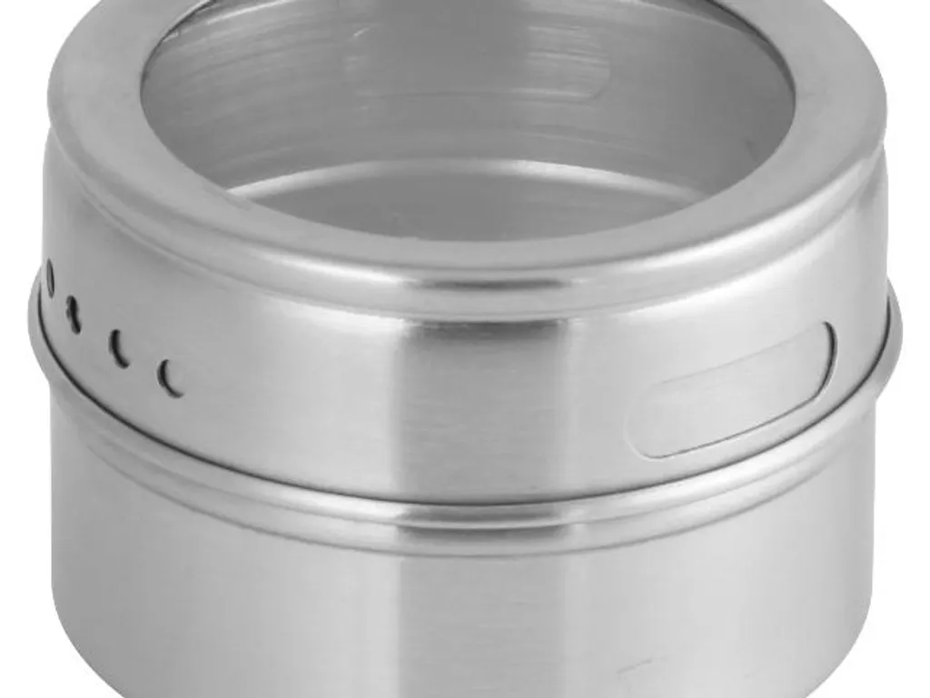 Fackelmann Magnetische Gewürzdose, Vorratsdose Mit Streuöffnungen, Aufbewahrungsdose Aus Edelstahl (Farbe: Silber/Transparent), Menge: 1 Stück 13 Fackelmann Magnetische Gewürzdose, Vorratsdose Mit Streuöffnungen, Aufbewahrungsdose Aus Edelstahl (Farbe: Silber/Transparent), Menge: 1 Stück – Bild 11
