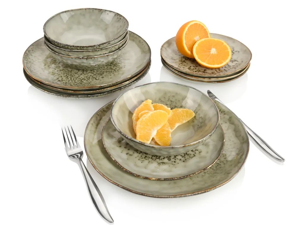 Sänger SÄNGER Steingut Geschirrset Pompei, Tafelservice 12 Teilig Für 4 Personen 3 Sänger SÄNGER Steingut Geschirrset Pompei, Tafelservice 12 Teilig Für 4 Personen