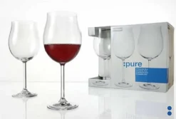 Burgunderglas Weinkelch Von Montana Serie PURE 190ml 6er Set
