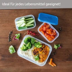 Wüllner & Kaiser Gefrierdosen 4er Set 750 Ml, Frischhaltedosen Mit Deckel, Ideal Zum Einfrieren, Vielfältig Verwendbar -Küchenutensilien Laden 066ba89c333be324c54835bd83eb1c70