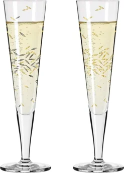 Goldnacht Champagnerglas-Set H22 Von Ritzenhoff Design Team -Küchenutensilien Laden 08a64b121b451820d44907479a43ff33