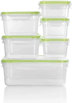 Frischhaltedosen Set Klick-It Gefrierdosen Lunchbox Brotdose Dose 14 Tlg. Klar -Küchenutensilien Laden 0b35f96b4c605116118ed4225efdef06