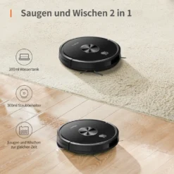 Ultenic D5s Pro 3-In-1 Staubsauger Roboter WLAN Saugroboter 3000 PA Staubsauger Roboter Für Tierhaare Saugroboter Appsteuerung Alexa Google Home 12 Ultenic D5s Pro 3-In-1 Staubsauger Roboter WLAN Saugroboter 3000 PA Staubsauger Roboter Für Tierhaare Saugroboter Appsteuerung Alexa Google Home -Küchenutensilien Laden 0b53f0d9d41911fbbf49ad86c4ab5439