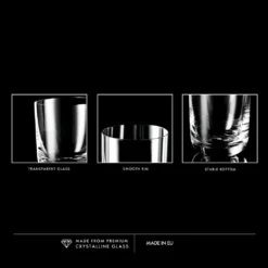 KROSNO Glamour Whiskygläser, 6er-Set, 300 Ml -Küchenutensilien Laden 10ab7a66ac3bba0b622b3a5523bff720