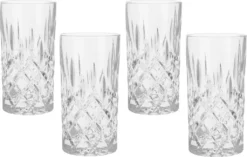 Nachtmann 0089208-0 Noblesse Longdrinkbecher, 375 Ml, 14,8 Cm, Klar (4er Pack) -Küchenutensilien Laden 11d08af61d9d64437c417103ec98ae7d