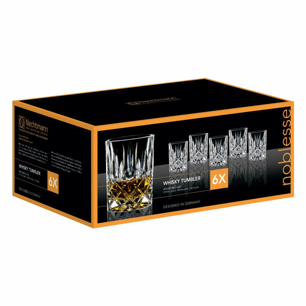 Nachtmann Noblesse Whiskybecher Set 6 Tlg. 101417 (0089207-0 ) 7 Nachtmann Noblesse Whiskybecher Set 6 Tlg. 101417 (0089207-0 ) – Bild 5