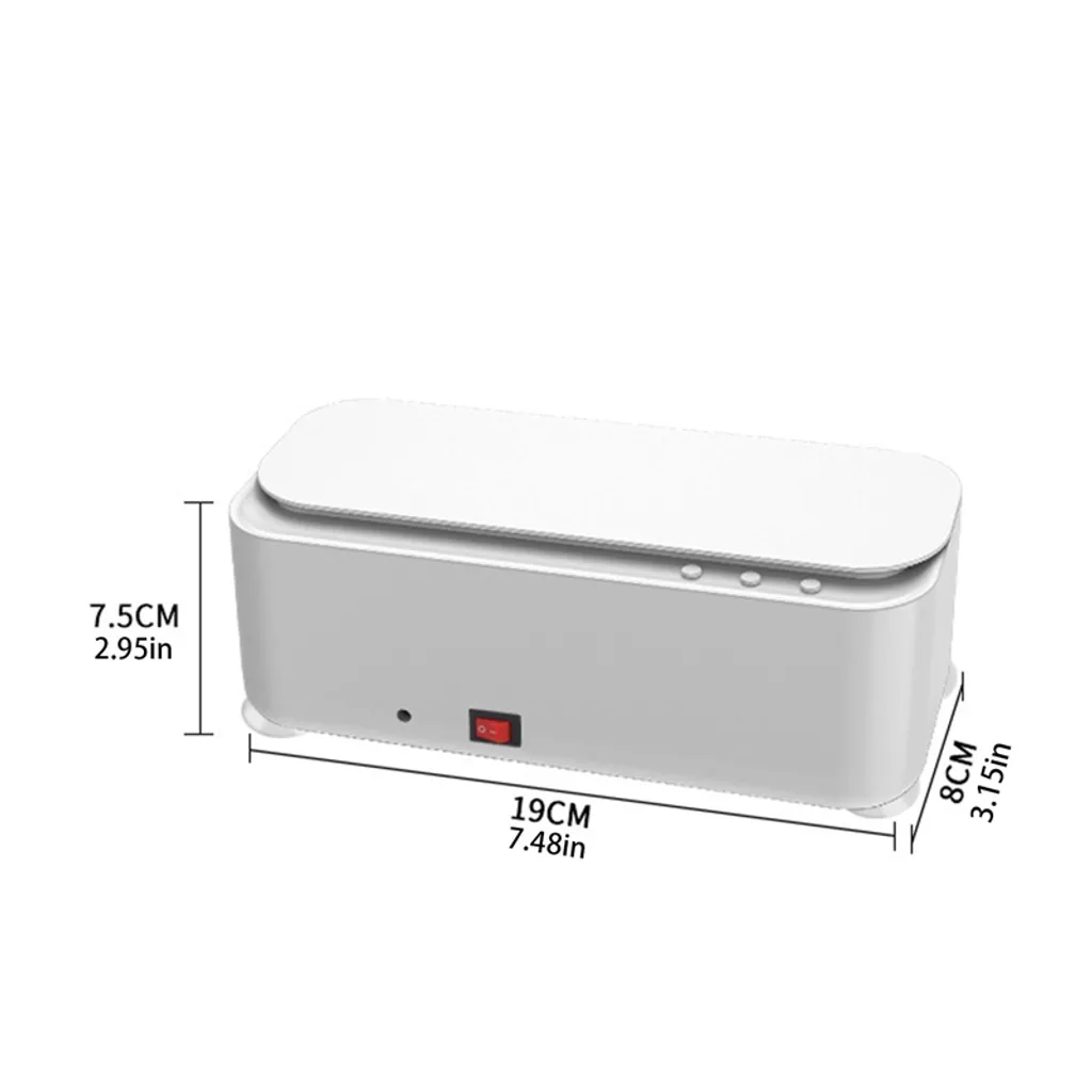 Ultraschallreiniger, Brillenreiniger, Schmuckreiniger, Betrieb Mit Leitungswasser,Für Schmuck, Brillen, Ringe, Silber, Uhren 6 Ultraschallreiniger, Brillenreiniger, Schmuckreiniger, Betrieb Mit Leitungswasser,Für Schmuck, Brillen, Ringe, Silber, Uhren – Bild 4