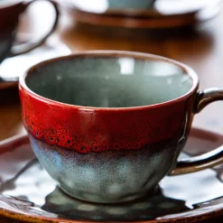 Vancasso Kaffeeservice »STARRY« 8-tlg Steinzeug Kaffeeset Mit Kaffeetasse, Untertasse -Küchenutensilien Laden 12cb112a91b05a13e043e06a3f205c63