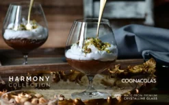 KROSNO Cognac-Gläser Cognacschwenker | Set Von 6 | 550 ML | Harmony Kollektion | Perfekt Für Zuhause, Restaurants Und Partys | Spülmaschinenfest -Küchenutensilien Laden 12dbdbe8cfbc0547c35d2f1abd6c6c86