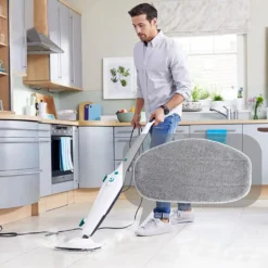 5 Ersatzpads Für Dampfreiniger , Dampfbesen Wischbezug Für Eine Porentiefe Reinigung, Dampfmop Ersatz Mit Klettunterseite -Küchenutensilien Laden 14659d7f2cb6ea065003040e4b371ef6