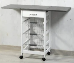 Kesper Küchenwagen Mit Ausklappbaren Seitenflächen -Küchenutensilien Laden 14c530fbd9ef2e75c3eb01338f9716c8