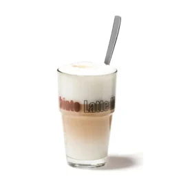 Leonardo Latte Macchiatto Becher 'Solo LM' Mit Löffel, 400ml, Ø 8,5 X 14,7cm (4er Set) -Küchenutensilien Laden 14d158be9348b4ceebe7e109a3e7fe11