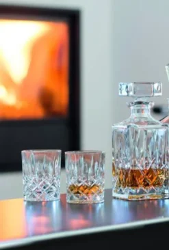 Nachtmann 0091899-0 Noblesse Whisky-Set, 1 X Karaffe/Dekanter + 2 X Whisky-Becher, Klar (1 Set) -Küchenutensilien Laden 16709accb6d351db8cd39e326b682f39