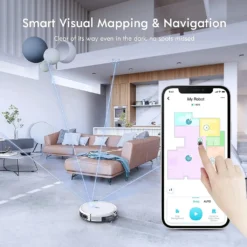 Yeedi Mop Station 2-in-1 Wischroboter, Mopp- Und Saugroboter, Automatisch Waschen Von Mopps, Druckbeaufschlagte Mopps, 2500 Pa, Visuelle Navigation, Teppicherkennung -Küchenutensilien Laden 169930e073937d1404eecf5d93253ca9