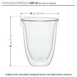 Thermoglas „DG-V“ 6er-Set 400 Ml -Küchenutensilien Laden 198439677a85fb32b1639d1301a15071