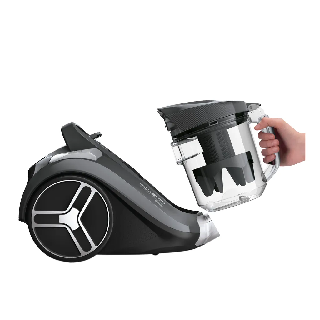 Rowenta RO4826 Compact Power XXL Schwarz Beutelloser Bodenstaubsauger 9 Rowenta RO4826 Compact Power XXL Schwarz Beutelloser Bodenstaubsauger – Bild 7