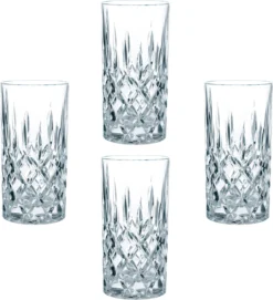 Nachtmann 0089208-0 Noblesse Longdrinkbecher, 375 Ml, 14,8 Cm, Klar (4er Pack) -Küchenutensilien Laden 1ae109848475e022d276b33174642038