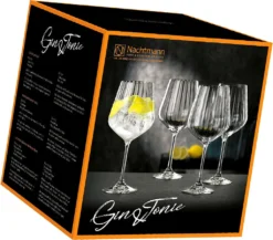 Nachtmann Cocktailglas Gin&Tonic 640ml, Klar (4er Pack) -Küchenutensilien Laden 1dce8d9736ebf82ae7410786520a1ead
