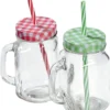 2 Gläser Mit Deckel, Griff Und Strohhalm, Trinkhalm Einmachgläser 1 2 Gläser Mit Deckel, Griff Und Strohhalm, Trinkhalm Einmachgläser -Küchenutensilien Laden 1e3d8e43e5f2dcab08c2977568f46be7