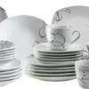 Mäser 921344 Chanson Kombiservice, Für 6 Personen, Weiß, 30-teilig (1 Set) -Küchenutensilien Laden 1f265d5dbc5b66d7b496f53f6bc5e720