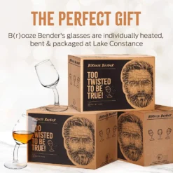 Brooze Bender Schnapsgläser 6er Set Stamper Glas Mit Stil Shot Vodka Likör Ouzo -Küchenutensilien Laden 1fe4b47acea22cdc82d2603fedbe10c3