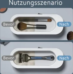 Ultraschallreiniger Ultraschallreinigungsgerät Ultraschallgerät 250ml Ultraschallbad Ultrasonic Cleaner 3000 Hz Für Brillen Schmuck Uhr -Küchenutensilien Laden 1ff3beecd90972206d6bc673eca14b2f