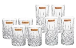 Nachtmann Whisky- & Longdrinkgläser "Noblesse", 8er Set Je 4 Stück