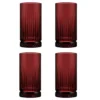 Pasabahce Elysia Wassergläser Longdrinkgläser 4er Set Lang Rot 450ml 520015 -Küchenutensilien Laden 23850812f2c31fe4189abead45bfc958