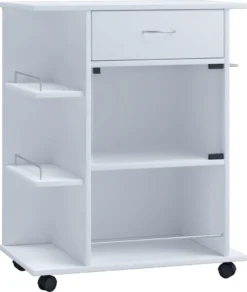 VCM Holz Küchenwagen Servierwagen Rollwagen Ablage Rollbar Rollen Schublade Pocis Weiß 9 VCM Holz Küchenwagen Servierwagen Rollwagen Ablage Rollbar Rollen Schublade Pocis Weiß -Küchenutensilien Laden 245e8d8ba9e78a80ac269158b995cc2e