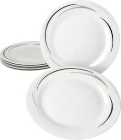 12tlg Tafel-Service Home Suppenteller Speiseteller Streifen Porzellan-Geschirr 11 12tlg Tafel-Service Home Suppenteller Speiseteller Streifen Porzellan-Geschirr -Küchenutensilien Laden 253a2ed10be974efded77bbbc9bc09d8