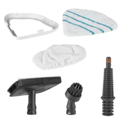 CLEANmaxx Dampfbesen - Mit Knickgelenk - Gold/weiß Dampfreiniger Steam Hygiene Fliesen Küche Bad Reinigung -Küchenutensilien Laden 269b7ebb095e62aa853d0b469a3cf57c