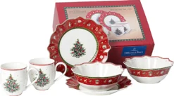 Villeroy & Boch Frühstücksset Toy's Delight Rot,weiß 8 Villeroy & Boch Frühstücksset Toy's Delight Rot,weiß -Küchenutensilien Laden 26eb5132b4d3c90e63be0a278f6f1a78