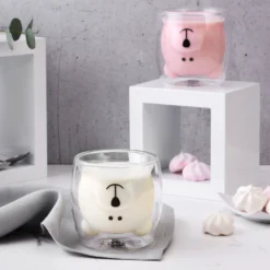 GRÄWE Doppelwandige-Thermogläser, 250ml, 2er Set, Motiv Bär 7 GRÄWE Doppelwandige-Thermogläser, 250ml, 2er Set, Motiv Bär -Küchenutensilien Laden 2707c492bd2a8bcba6047a5d4b864363