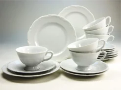 CreaTable 16135 Kombiservice Maria Theresia Für 6 Personen, Porzellan, Weiß (1 Set, 30-teilig) -Küchenutensilien Laden 2743d159c86cd3775cdae80906cf87c2