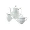 CreaTable 16028 Kaffeegarnitur Maria Theresia Für 1 Personen + Uni, Porzellan, Weiß (1 Set, 3-teilig) -Küchenutensilien Laden 27a3f69bf86442c4e0e6f581cfa01294