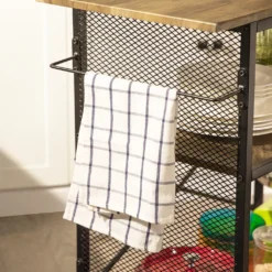 SoBuy SVW05-N Servierwagen Mit 3 Ebenen Beistellwagen Barwagen Küchenwagen Küchenregal Mit Rollen BHT Ca.: 80x80x40cm -Küchenutensilien Laden 28d979b8f8adf4aa82ea67c8b63d9fdb