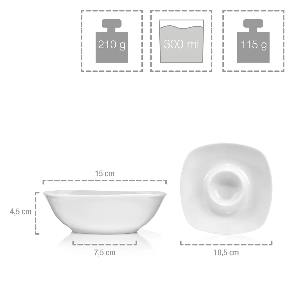 Sänger SÄNGER Porzellan Geschirrset Bilgola, Tafelservice 30 Teilig Für 6 Personen 6 Sänger SÄNGER Porzellan Geschirrset Bilgola, Tafelservice 30 Teilig Für 6 Personen – Bild 4