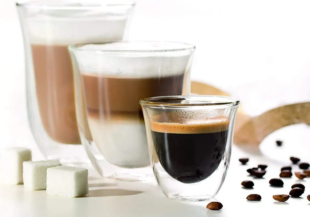 De'Longhi DeLonghi Cappuccino 2er Doppelwandiges Thermoglas 7 De'Longhi DeLonghi Cappuccino 2er Doppelwandiges Thermoglas – Bild 5