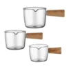 3 Stück Glas Messbecher Hitzebeständiger Holzgriff Glaswaage Tasse Milchtasse Glasmessbecher 50ml/100ml/150ml 2 3 Stück Glas Messbecher Hitzebeständiger Holzgriff Glaswaage Tasse Milchtasse Glasmessbecher 50ml/100ml/150ml -Küchenutensilien Laden 2cb9e7575b334d80d4e6539bd4f01b26