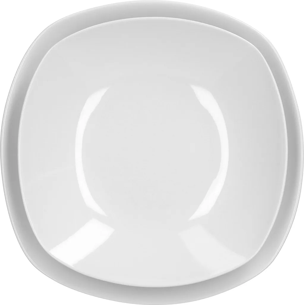 Kombiservice Lilli 60tlg. Weiß Porzellan Für 12 Personen 4 Kombiservice Lilli 60tlg. Weiß Porzellan Für 12 Personen – Bild 2