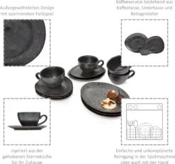 Sänger Kaffeeservice Tombey 12 Teilig -Küchenutensilien Laden 2f5dde44d92263a185beb6c73b485127