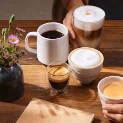 Tchibo 4er Espresso Gläser, Doppelwandig, Modernes Design, Heiß Und Kalt -Küchenutensilien Laden 2f86e5ad3605fae2eaf749b80db1d108