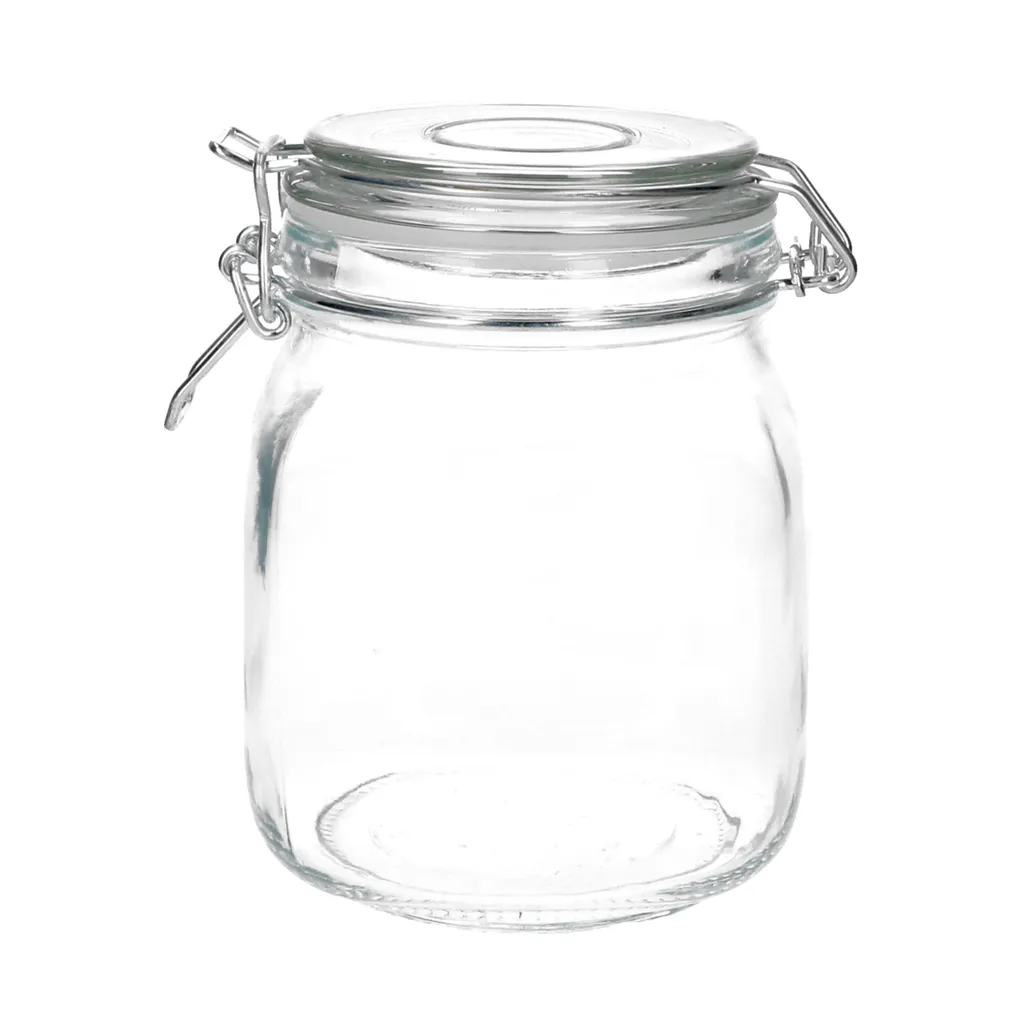 6er Set Vorratsgläser Foody 1L Aufbewahrungsglas Vorratsdosen Bügelverschluss 4 6er Set Vorratsgläser Foody 1L Aufbewahrungsglas Vorratsdosen Bügelverschluss – Bild 2