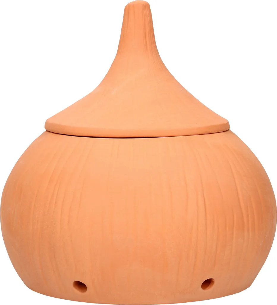 Mambocat Zwiebeltopf Onni Terrakotta Vorrats-Dose Mit Deckel Zur Aufbewahrung Von Ca. 900g Zwiebeln 6 Mambocat Zwiebeltopf Onni Terrakotta Vorrats-Dose Mit Deckel Zur Aufbewahrung Von Ca. 900g Zwiebeln – Bild 4