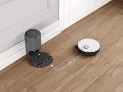 ECOVACS DEEBOT OZMO T8+ Saug- Und Wischroboter Weiß -Küchenutensilien Laden 37526ad2261e466694ffeb885993c0bb