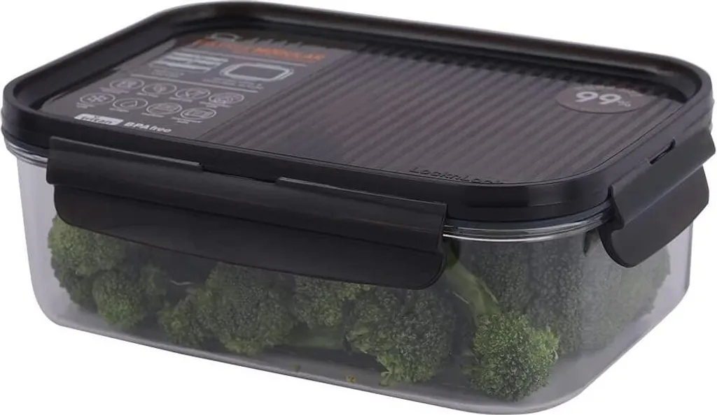 Lock&Lock Modular LBF404 Frischhaltedose 910ml - Unterteil Aus Tritan (1er Pack) 5 Lock&Lock Modular LBF404 Frischhaltedose 910ml - Unterteil Aus Tritan (1er Pack) – Bild 3