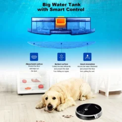 LIECTROUX C30B Automatischer Roboter-Staubsauger 5000Pa Starke Saugleistung Intelligente Dynamische Navigation APP-Fernbedienung Intelligentes Nasswischen Sprachsteuerung Kompatibel Mit Alexa Google Assistant -Küchenutensilien Laden 37f0b0917f7c8ba0d045aa1d91cfb5a4