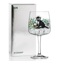 Ritzenhoff Gin Ginglas Mit Stiel Affe By Karin Rytter 2020 13 Ritzenhoff Gin Ginglas Mit Stiel Affe By Karin Rytter 2020 -Küchenutensilien Laden 38a2752996aff00961535cdd616c4001